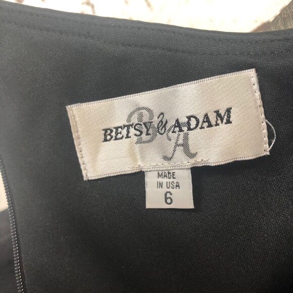 Betsy & Adam One Shoulder Dress - Picture 5 of 6